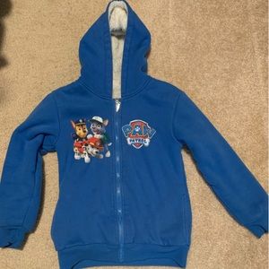 SOLD.            Paw Patrol Chase Zip Hoodie